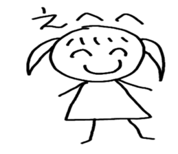 Marin and doku rabbit. sticker #2405070