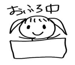 Marin and doku rabbit. sticker #2405071