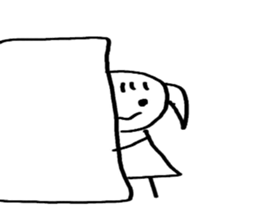 Marin and doku rabbit. sticker #2405075