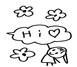 Marin and doku rabbit. sticker #2405077