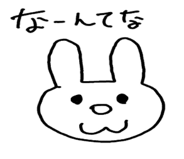 Marin and doku rabbit. sticker #2405093