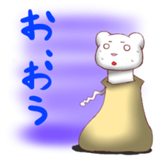 Ferrets entering the bag sticker #2405486