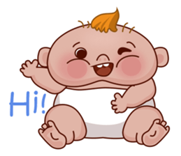 Wanky - The Fat Baby (EN) sticker #2405776