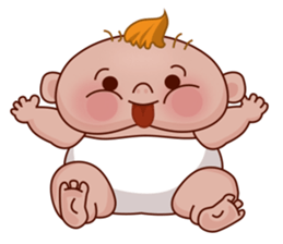 Wanky - The Fat Baby (EN) sticker #2405777