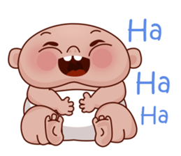 Wanky - The Fat Baby (EN) sticker #2405779