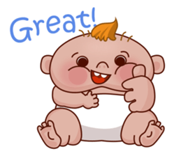 Wanky - The Fat Baby (EN) sticker #2405780