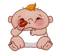 Wanky - The Fat Baby (EN) sticker #2405783