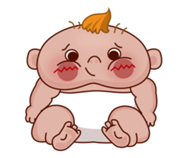 Wanky - The Fat Baby (EN) sticker #2405785