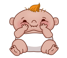 Wanky - The Fat Baby (EN) sticker #2405787