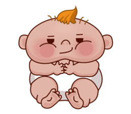 Wanky - The Fat Baby (EN) sticker #2405788