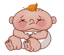 Wanky - The Fat Baby (EN) sticker #2405790