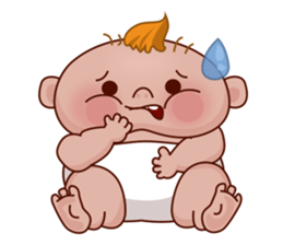 Wanky - The Fat Baby (EN) sticker #2405791
