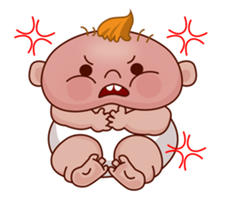 Wanky - The Fat Baby (EN) sticker #2405794