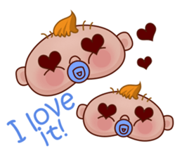 Wanky - The Fat Baby (EN) sticker #2405798