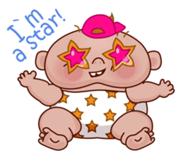 Wanky - The Fat Baby (EN) sticker #2405800