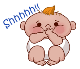 Wanky - The Fat Baby (EN) sticker #2405804