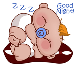 Wanky - The Fat Baby (EN) sticker #2405806