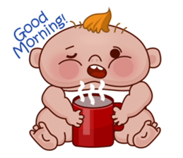 Wanky - The Fat Baby (EN) sticker #2405807