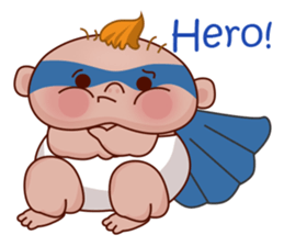 Wanky - The Fat Baby (EN) sticker #2405810