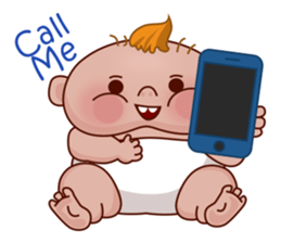 Wanky - The Fat Baby (EN) sticker #2405813