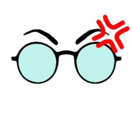 Say of glases sticker #2406299