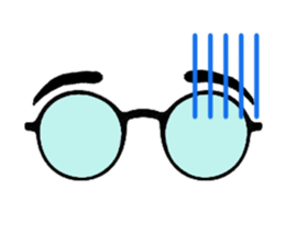 Say of glases sticker #2406300