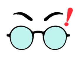 Say of glases sticker #2406304