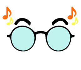 Say of glases sticker #2406305