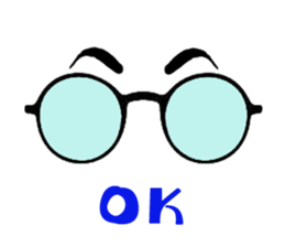 Say of glases sticker #2406312