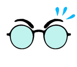 Say of glases sticker #2406318