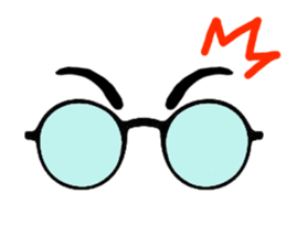 Say of glases sticker #2406319