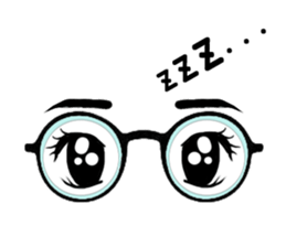 Say of glases sticker #2406327