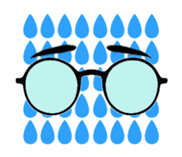 Say of glases sticker #2406334