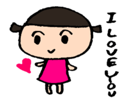 girl and boy sticker #2406634