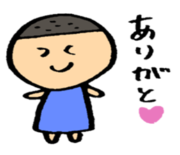 girl and boy sticker #2406650