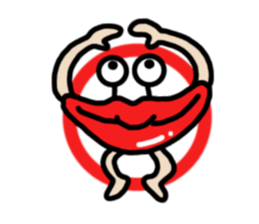 Lips ghost sticker #2407182