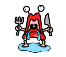 Lips ghost sticker #2407199