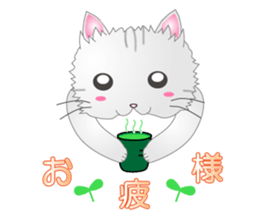 A girl and milk sticker #2407554