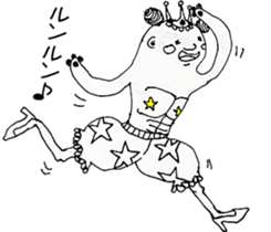 World that odd people live sticker #2408268