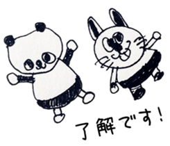 World that odd people live sticker #2408277