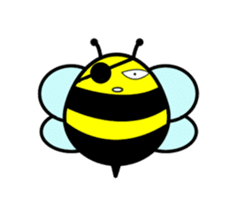 Honey Bee sticker #2408443