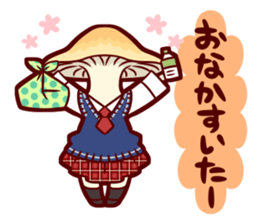 Mushrooms's school girls sticker #2408878