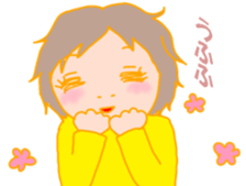 I cry and laugh and busy. sticker #2409098