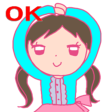 I cry and laugh and busy. sticker #2409110