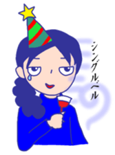 I cry and laugh and busy. sticker #2409111