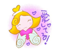 There are various kinds of angels, too sticker #2409216