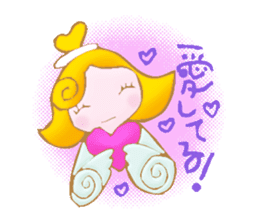 There are various kinds of angels, too sticker #2409216