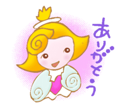 There are various kinds of angels, too sticker #2409220