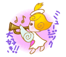 There are various kinds of angels, too sticker #2409228