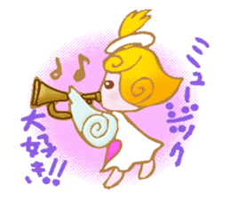 There are various kinds of angels, too sticker #2409228